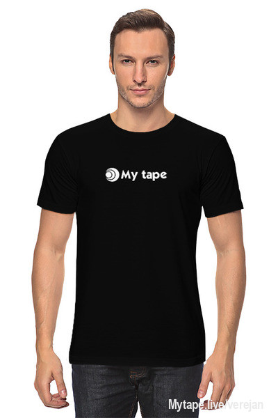 Black My tape t-shirt - My tape live | Support Creators Content