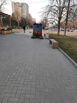 17 martie 2022 Serviciile și întreprinderile municipale din sectorul Rîșcani sunt mobilizate pentru lucrări de salubriza... - sectorului Rascani