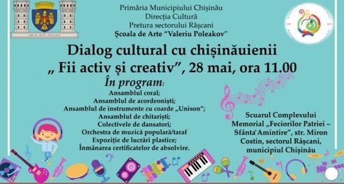 Primăria Municipiului Chișinău, Pretura sectorului Rîșcani informează că în acest weekend vor avea loc activități în cad... - sectorului Rascani