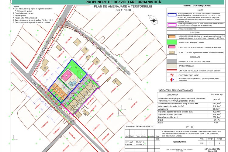 Anunț privind consultarea publică a PUD-ului - Primăria comunei Stăuceni